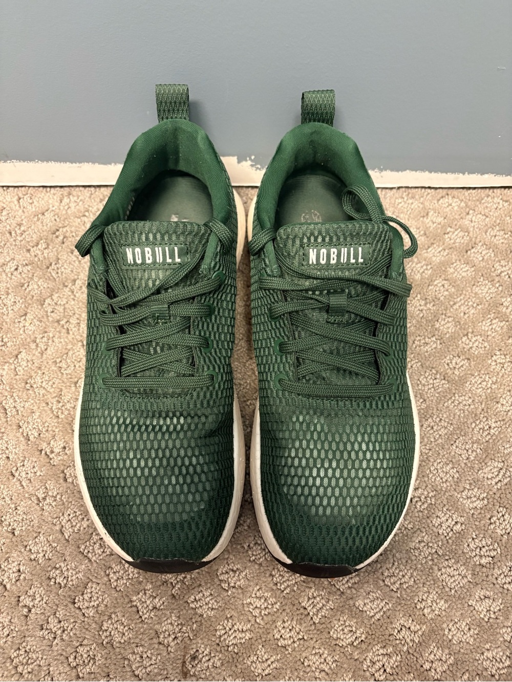 NOBULL Forest Green Knit Trainer Sneakers